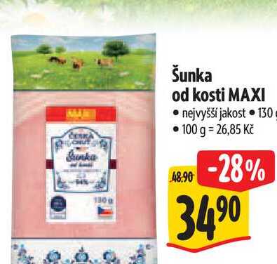   Šunka od kosti MAXI 130 g