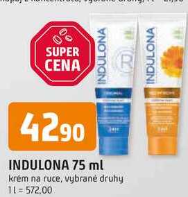 INDULONA 75 ml krém na ruce