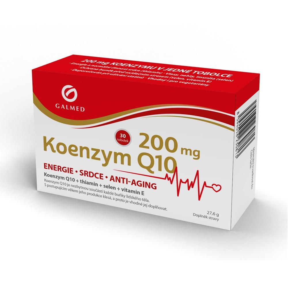 Koenzym Q10 200mg 30 tobolek Galmed