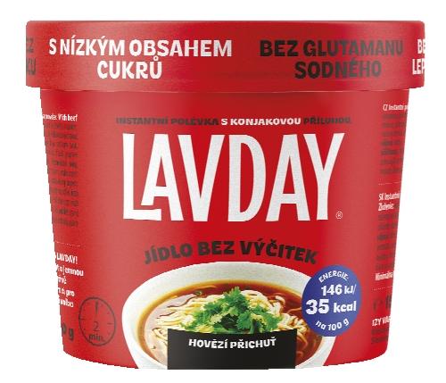 LavDay Instantní polévka s konjakovou přílohou, 150 g