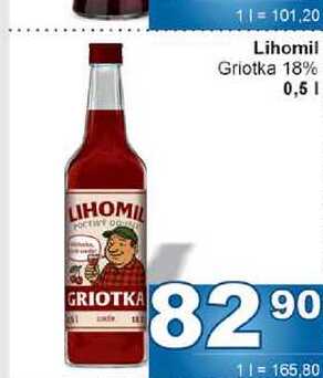 Lihomil Griotka 18% 0,5l