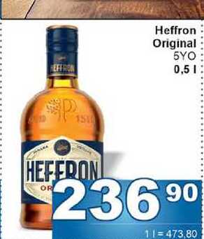 Heffron Original 5YO 0,5l