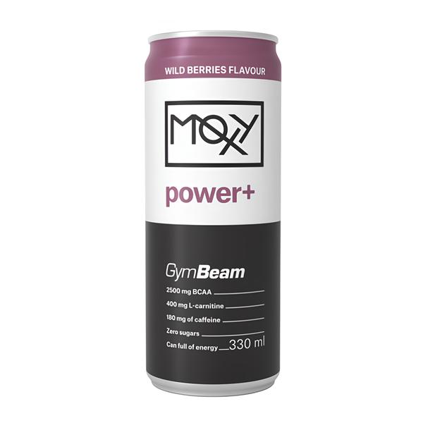GymBeam MOXY power+ Energy Drink - lesní ovoce