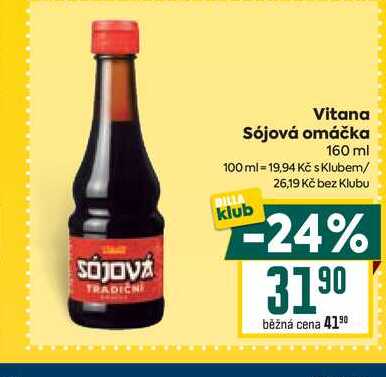 Vitana Sójová omáčka 160 ml