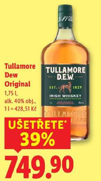 Tullamore Dew Original, 1,75 l