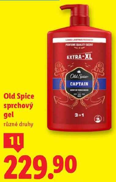 Old Spice sprchový gel, 1 l