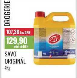 SAVO ORIGINÁL 4Kg 