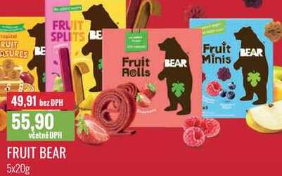 FRUIT BEAR 5x20g