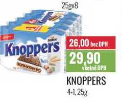 KNOPPERS 4+1x25g