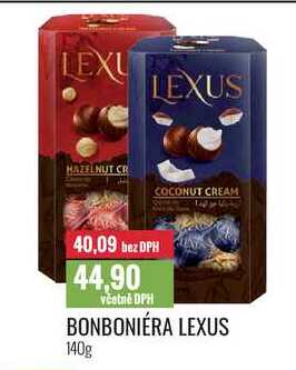 BONBONIÉRA LEXUS 140g