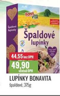 LUPÍNKY BONAVITA špaldové, 375g 