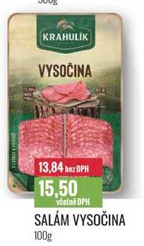 SALÁM VYSOČINA 100g 