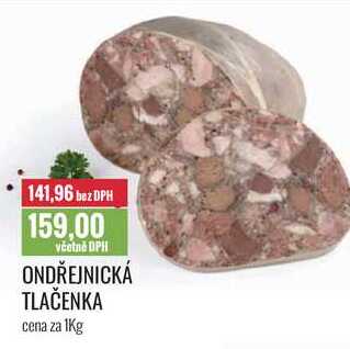 ONDŘEJNICKÁ TLAČENKA cena za 1Kg 