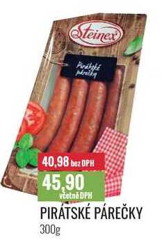 PIRÁTSKÉ PÁREČKY 300g