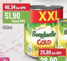 Bonduelle GOLD Zlatá kukuřice 850ml