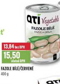 FAZOLE BÍLÉ 400 g  