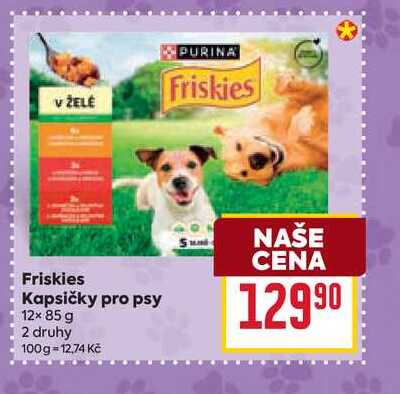 Friskies Kapsičky pro psy 12x 85 g 