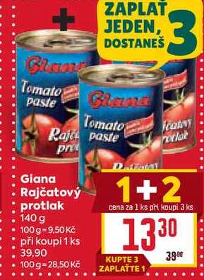 Giana Rajčatový protlak 140 g 