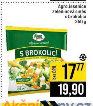 Agro Jesenice zeleninová směs s brokolici 350 g