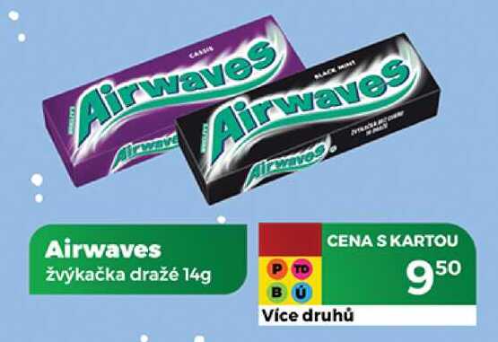 Airwaves žvýkačka dražé 14g