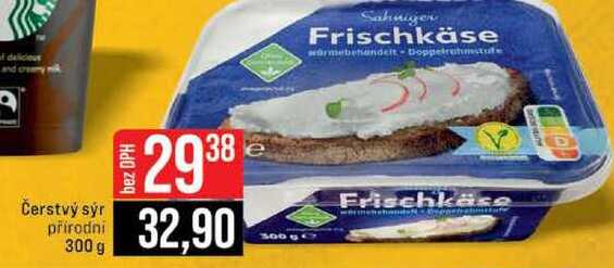 Čerstvý sýr přírodní 300 g 