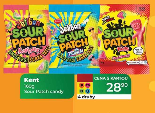 Kent 160g Sour Patch candy 