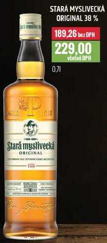 STARÁ MYSLIVECKÁ ORIGINAL 38% 0,7l