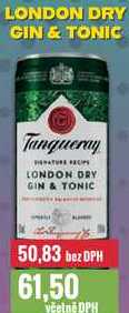 LONDON DRY GIN & TONIC 250ml