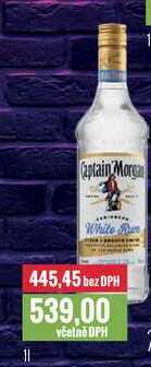 Captain Morga White Rum 1l