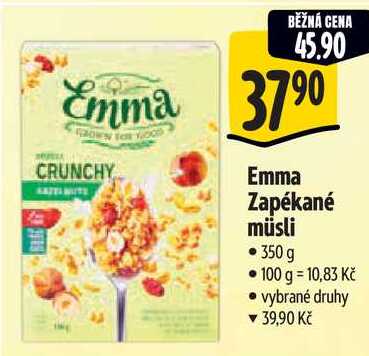 Emma Zapékané müsli, 350 g 