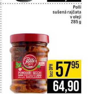 Polli sušená rajčata v oleji 285 g