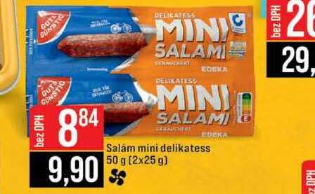 Salam mini delikatess 50 g (2x25 g) 