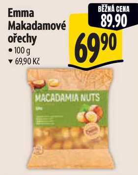Emma Makadamové ořechy, 100 g