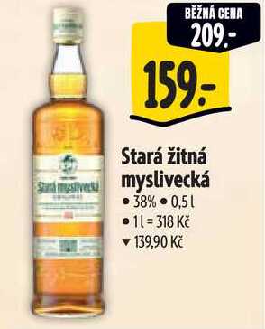 Stará žitná myslivecká, 0,5 l