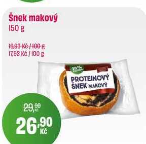 Šnek makový 150 g 
