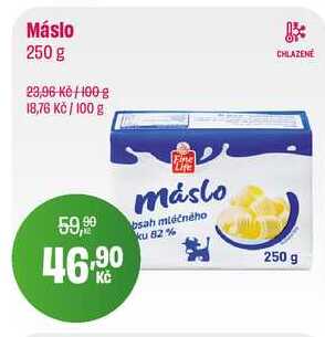 Fine Life Máslo 250 g v akci