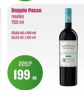 Doppio Passo nealko 750 ml