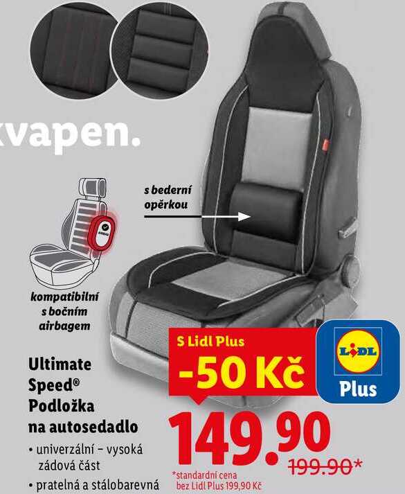 Ultimate Speed Podložka na autosedadlo 