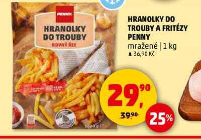 HRANOLKY DO TROUBY A FRITÉZY PENNY, 1 kg