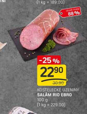 SALÁM RIO EBRO 100 g