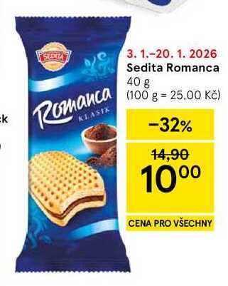 Sedita Romanca, 40 g 