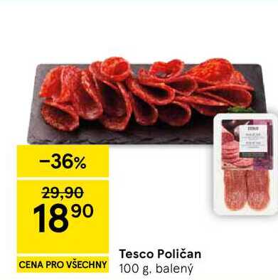 Tesco Poličan, 100 g 