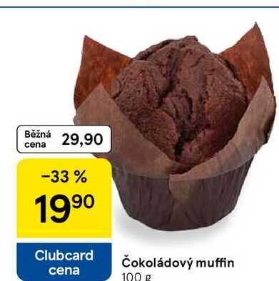 Čokoládový muffin, 100 g