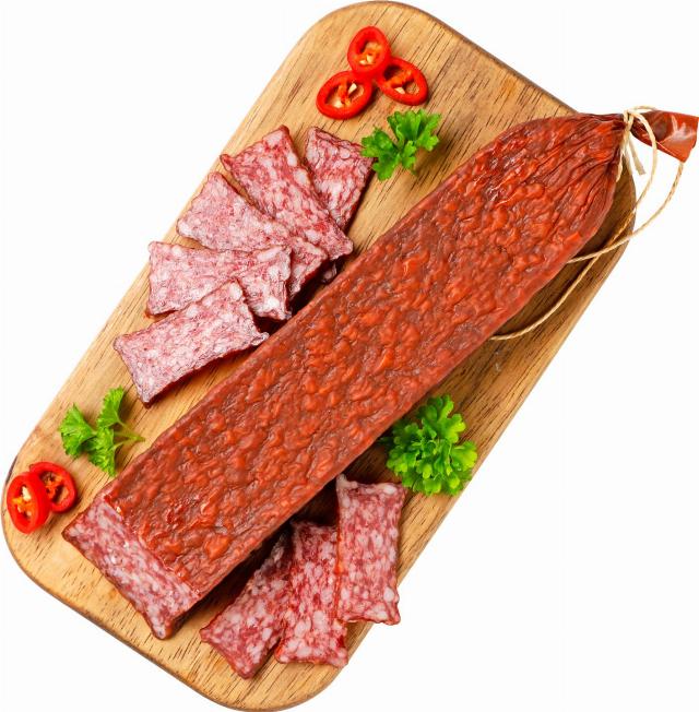 MASO UZENINY PÍSEK Lovecký salám prémium