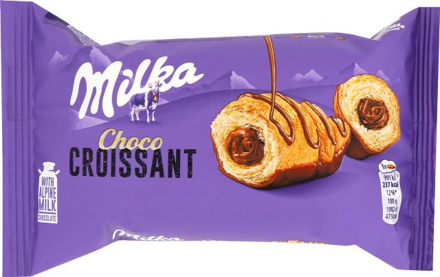 Milka Croissant s mléčnou čokoládou