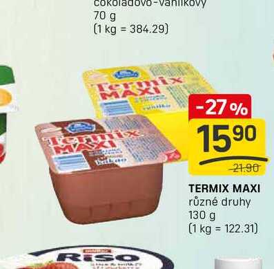 TERMIX MAXI různé druhy 130 g
