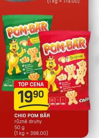 CHIO POM BÄR různé druhy 50 g 