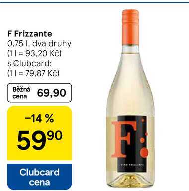 F Frizzante, 0.75 l