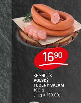 POLSKÝ TOČENÝ SALÁM 100 g