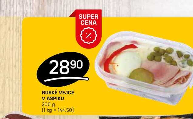 RUSKÉ VEJCE V ASPIKU 200 g 